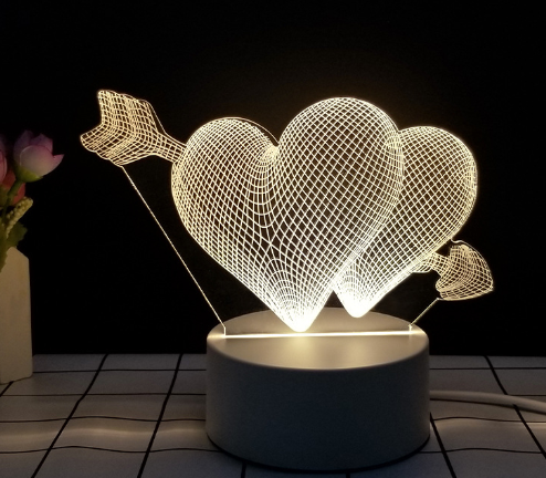 3D Table Night Lamp