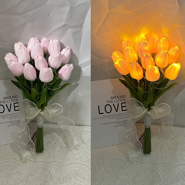 LED Tulip Table Lamp