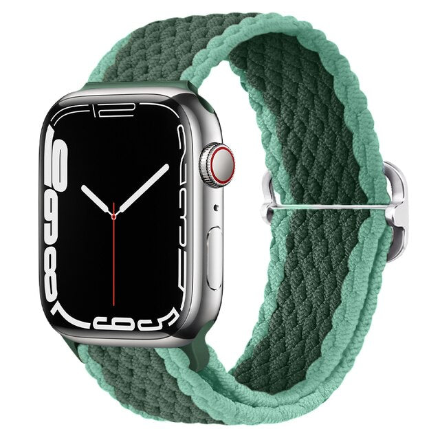 Nylon Braided Solo Loop Strap For Apple Watch