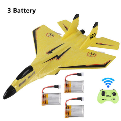 2.4G Glider RC Drone MIG 320 Fixed Wing Airplane Hand Throwing Foam Dron Electric Remote Control Outdoor RC Plane Toys for Boys