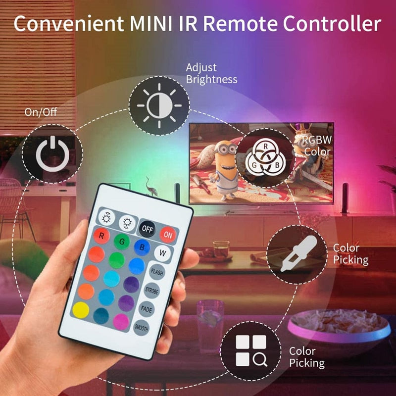 Bluetooth Control RGB Strip Lights