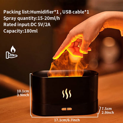 Aroma Flame Lamp Humidifier