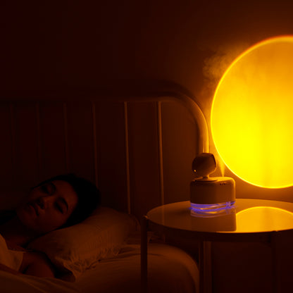 Wireless Sunset Lamp Humidifier