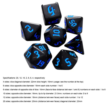 Electronic Luminous LED Dice Set