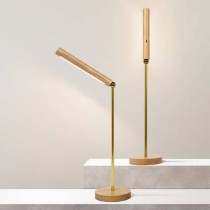 Minimalist Wooden Desk Lamp