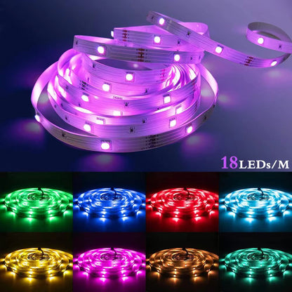 Bluetooth Control RGB Strip Lights