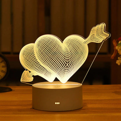 Luminart Acrylic LED Lamp