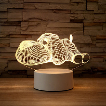 3D Table Night Lamp