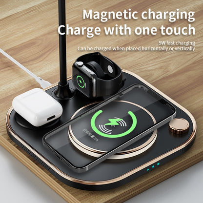 4 in 1 Wireless Charger Pad with Lamp