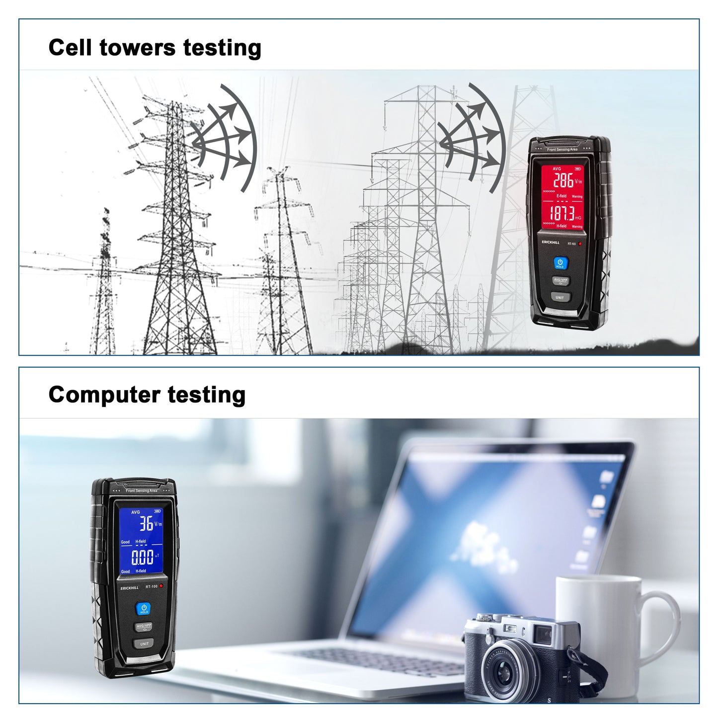 Electromagnetic Field Radiation Detector Tester